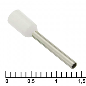 Изображение Наконечник на кабель DN00712 white (1.2x12mm)