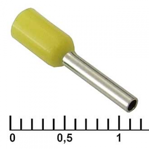 Изображение Наконечник на кабель DN00708 yellow (1.2x8mm)
