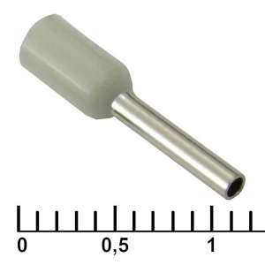 Изображение Наконечник на кабель DN00708 gray (1.2x8mm)