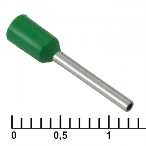 Изображение Наконечник на кабель DN00510 green (1x10mm)