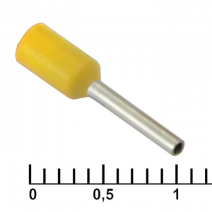 Изображение Наконечник на кабель DN00508 yellow (1x8mm)