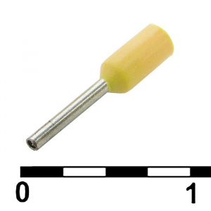 Изображение Наконечник на кабель DN00206 yellow (0.75x6mm)
