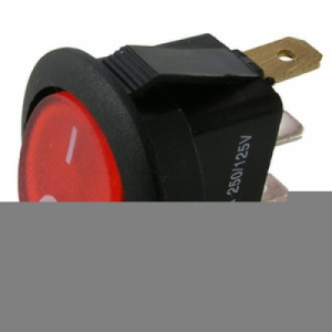 Изображение Переключатель IRS-101-8C on-off красный