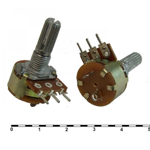 Изображение Потенциометр S16KN1-B 100K L20KC