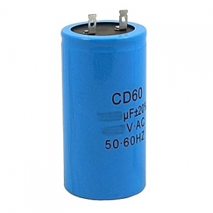 Изображение Пусковой конденсатор CD60 150uF 300V 45х90