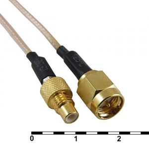 Изображение Разъем высокочастотный SMA-J2/SMC-JY2-RG178-30