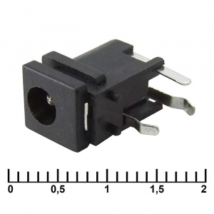 Изображение Разъем питания штырьковый PJ043 1.65mm