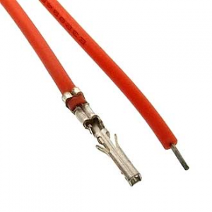 Изображение Разъем питания низковольтный MMF-F 3,00 mm AWG24 0,3m red