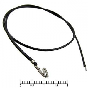 Изображение Разъем питания низковольтный HU 2,54 mm AWG26 0,3m black
