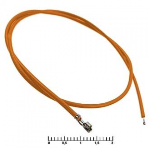 Изображение Разъем питания низковольтный HB 2,00 mm AWG26 0,3m orange
