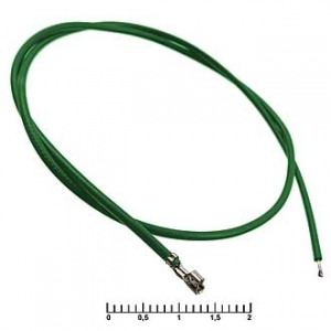Изображение Разъем питания низковольтный HB 2,00 mm AWG26 0,3m green
