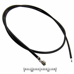 Изображение Разъем питания низковольтный HB 2,00 mm AWG26 0,3m black