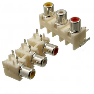 Изображение Разъём RCA-305 гн на плату (RS-305)