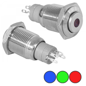 Изображение Кнопка антивандальная LAS2-GQH-11ZD/B on-on