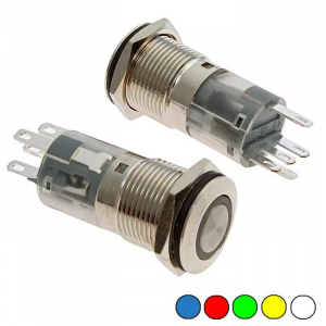 Изображение Кнопка антивандальная LAS2-GQF-11ZE/B on-on