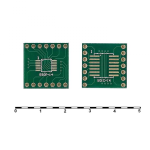 Изображение Панель для микросхем Плата SOIC-14 и SSOP-14