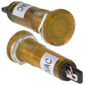 Изображение Лампочка неоновая в корпусе N-806-Y 220V