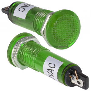 Изображение Лампочка неоновая в корпусе N-806-G 220V