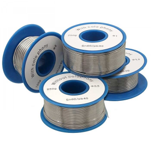 Изображение Припой Sn60/Pb40 d0.5mm 100g flux