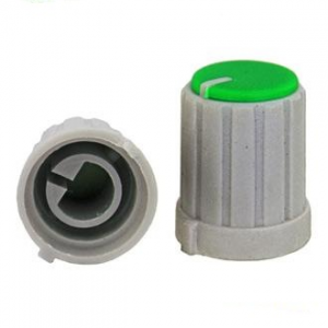 Изображение Ручка приборная RR4853 (6mm п.круг зеленый)