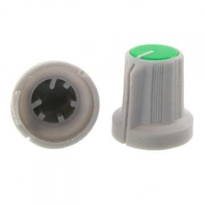 Изображение Ручка приборная RR4836 (6mm п.круг зеленый)