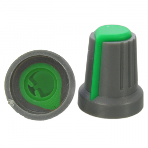 Изображение Ручка приборная RR4817 (6mm п.круг зеленый)