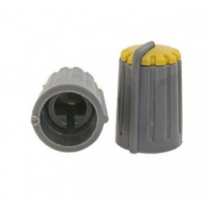 Изображение Ручка приборная RR4811 (6mm п.круг желтый)