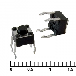 Изображение Тактовая кнопка IT-1109 (4.5x4.5x3.8)
