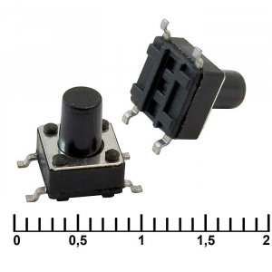 Изображение Тактовая кнопка IT-1102WC (6x6x8)