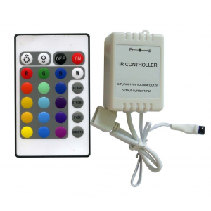 Изображение Контроллер LN-IR24B-12 (12V,72W, ПДУ 24кн)