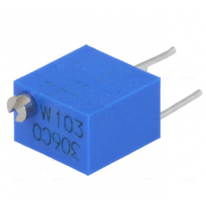 Изображение Резистор переменный WIW3262W 500R
