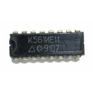 Изображение Микросхема К561ИЕ11 dip-16