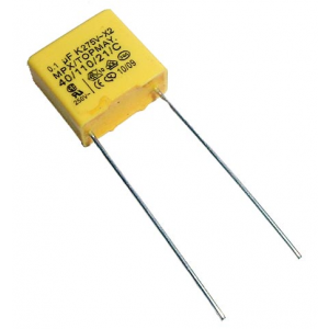 Изображение Конденсатор плёночный X2-MKP 0,1uF 275V 10% 15mm