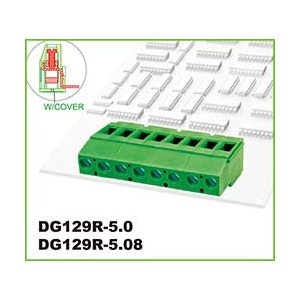 Изображение Клеммный блок DG129-5.0-02P-12-00A(H) открытое дно