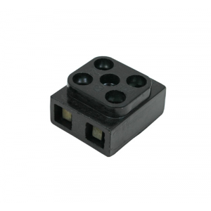 Изображение Клеммная колодка 2х2 10А (BLACK)