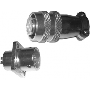 Изображение Разъем цилиндрический DS1110-03-04-W-Y-G (комплект)