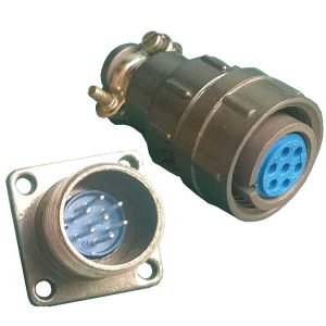 Изображение Разъем цилиндрический DS1110-06-07-L-Y-P (комплект)