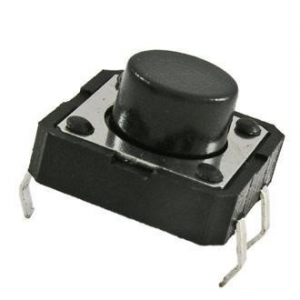 Изображение Кнопка тактовая KAN1211-0751B б/отв 12x12x7 mm +