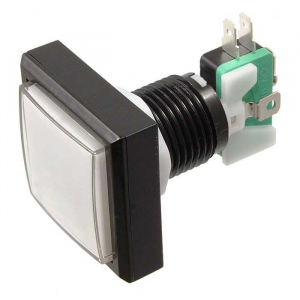 Изображение Кнопка для иговых автоматов GMSI-2B-S NO(NC)+NC(NO) white 44mm