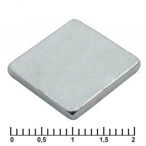 Изображение Магнит B 15x15x2 N35