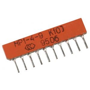 Изображение Резисторная сборка НР1-4-9M 5,6K 5% (10 ног)