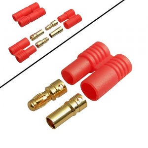 Изображение Разъём 3.5 Red jacket type banana
