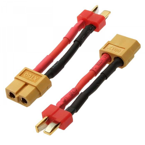 Изображение Разъём XT60 F to Deans M 14AWG 4CM