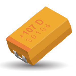 Изображение Конденсатор танталовый SMD A 10uF 6.3V 10% / TAJA106K006RNJ