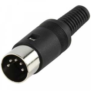 Изображение Разъём Разъём DC-002 / штекер DIN 5pin на кабель