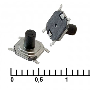 Изображение Тактовая кнопка IT-1187A (4x4x4.3)