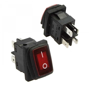 Изображение Клавишный переключатель SB015 IP65 on-off 13x19.2mm