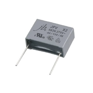 Изображение Конденсатор пленочный 0.1uF 275VAC 10% 15mm / JFV0A1104K150000B