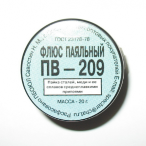 Изображение Флюс ПВ 209 20гр.