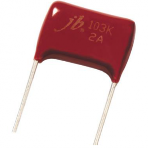 Изображение Конденсатор пленочный JFB 1uF 400V 10% P:22.5mm / JFB02G105K225000B